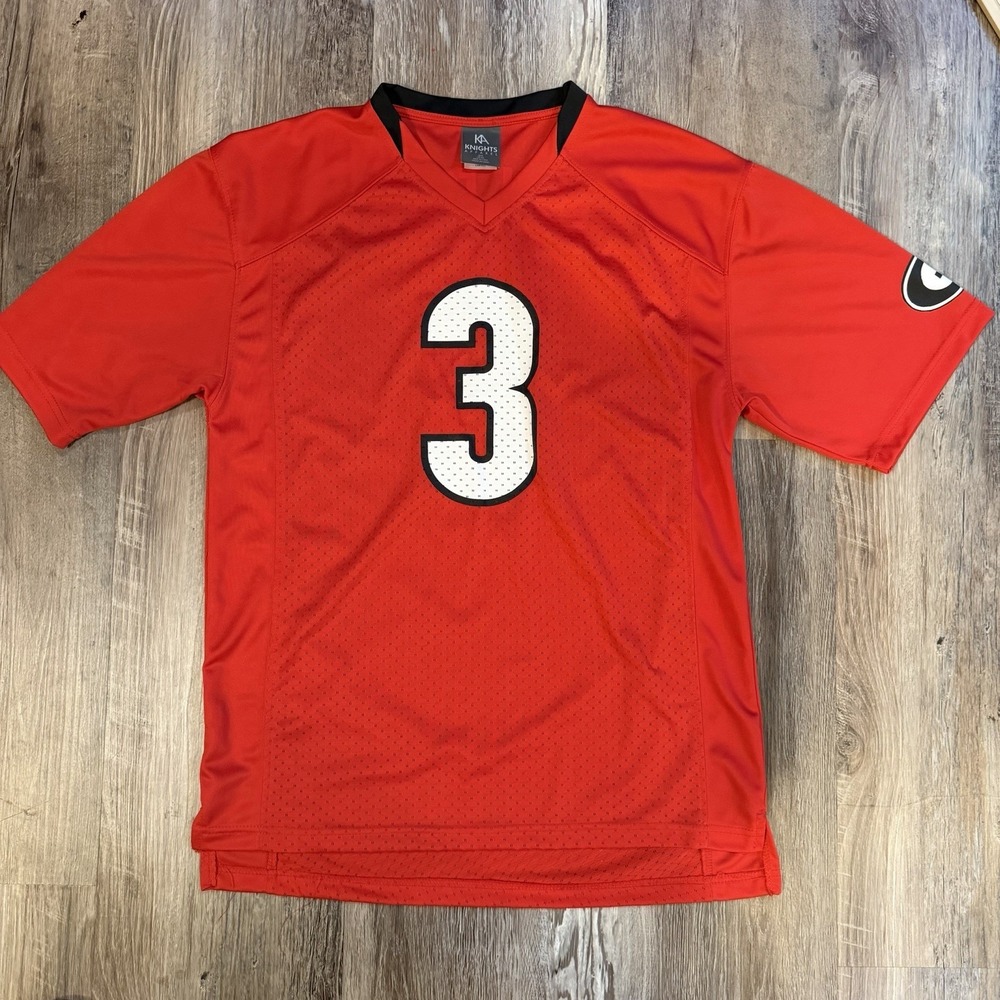 Knights Apparel Georgia Bulldogs Football Jersey Men's Size M NCAA Football